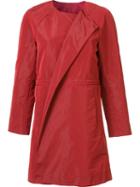 Lafayette 148 Collarless Coat