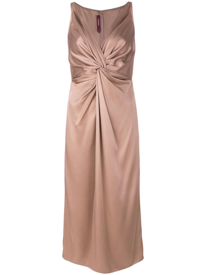 Sies Marjan Mia Satin-twist Dress - Pink & Purple