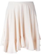 Chloé Short Full Skirt, Women's, Size: 38, Pink/purple, Silk/acetate/viscose