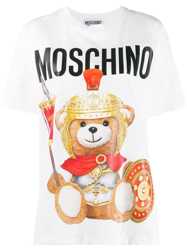 Moschino Roman Teddy T-shirt - White