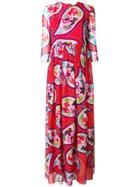 Delpozo Paisley Print Dress - Multicolour