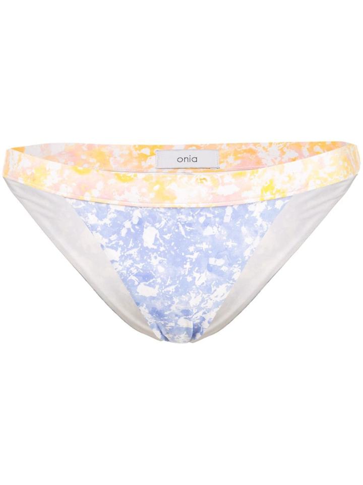 Onia Leila Bikini Bottom - Purple