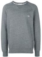 Maison Kitsuné Classic Sweatshirt, Men's, Size: Small, Grey, Cotton