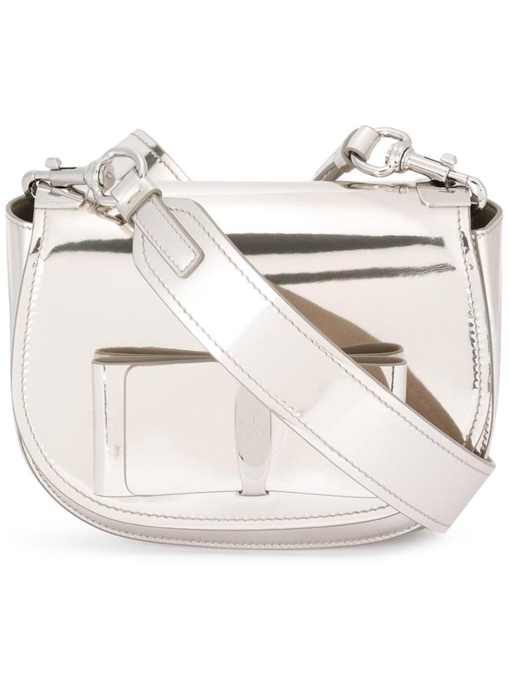 Salvatore Ferragamo Anna Crossbody - Metallic