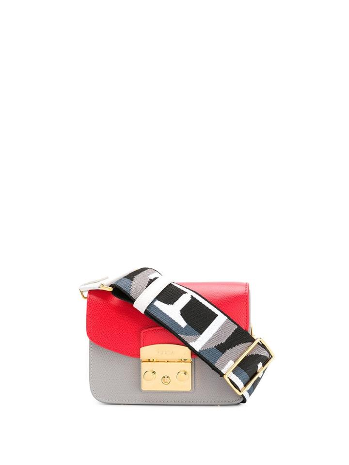Furla Metropolis Brava Crossbody - Grey