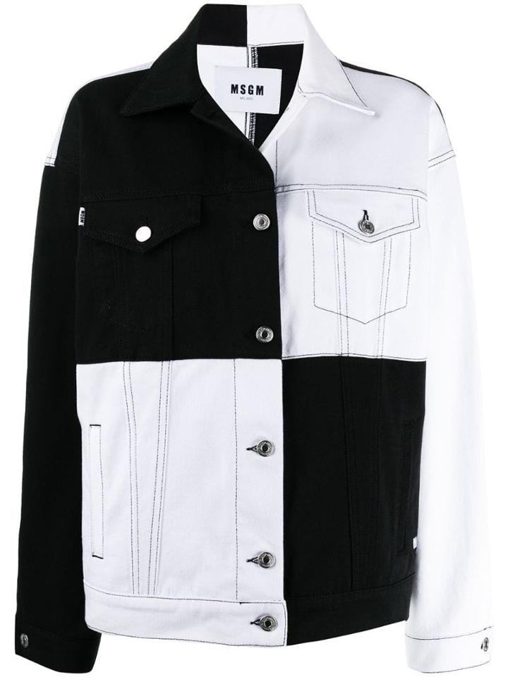 Msgm Msgm 2742mdh143l195 White/black Apicreated