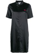 Adidas Front Zipped Logo Dress - Black