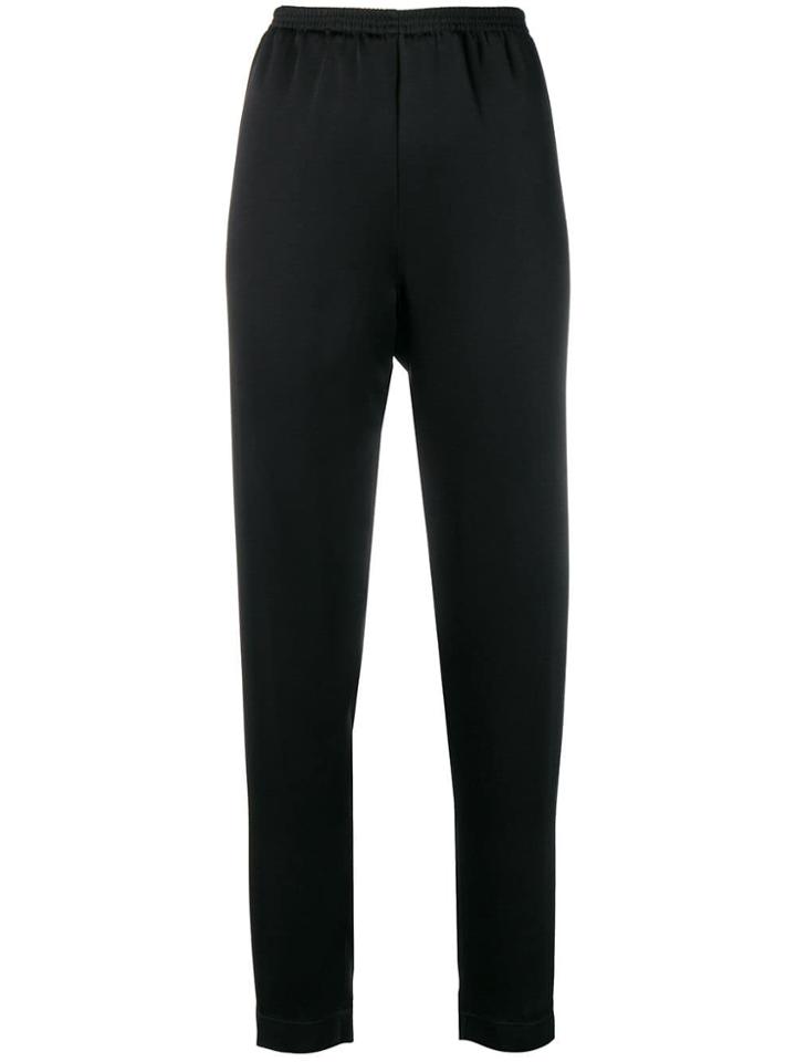 Forte Forte Classic Tapered Trousers - Black