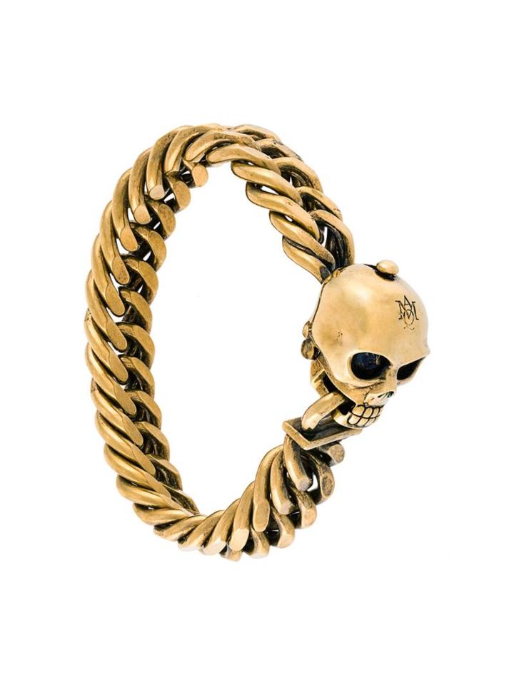 Alexander Mcqueen Skull Chain Bracelet