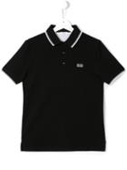 Boss Kids Embroidered Logo Polo Shirt, Boy's, Size: 16 Yrs, Black