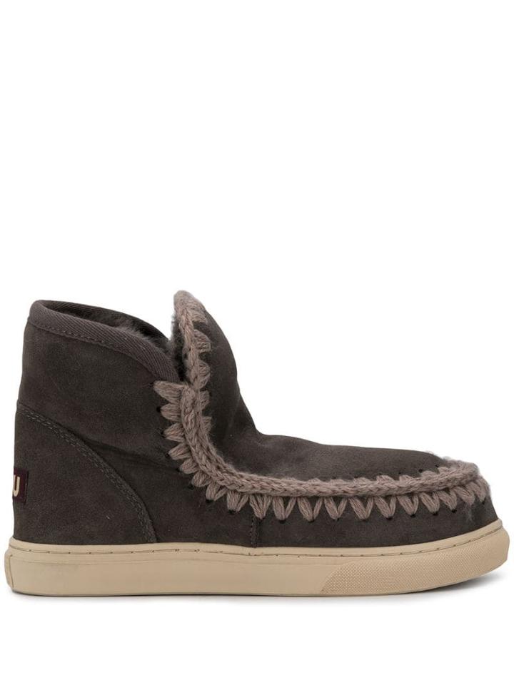 Mou Mou Mufw111000a Cha Artificial->artificial Leather - Grey