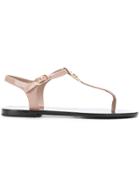 Dolce & Gabbana Thong Sandals - Pink & Purple