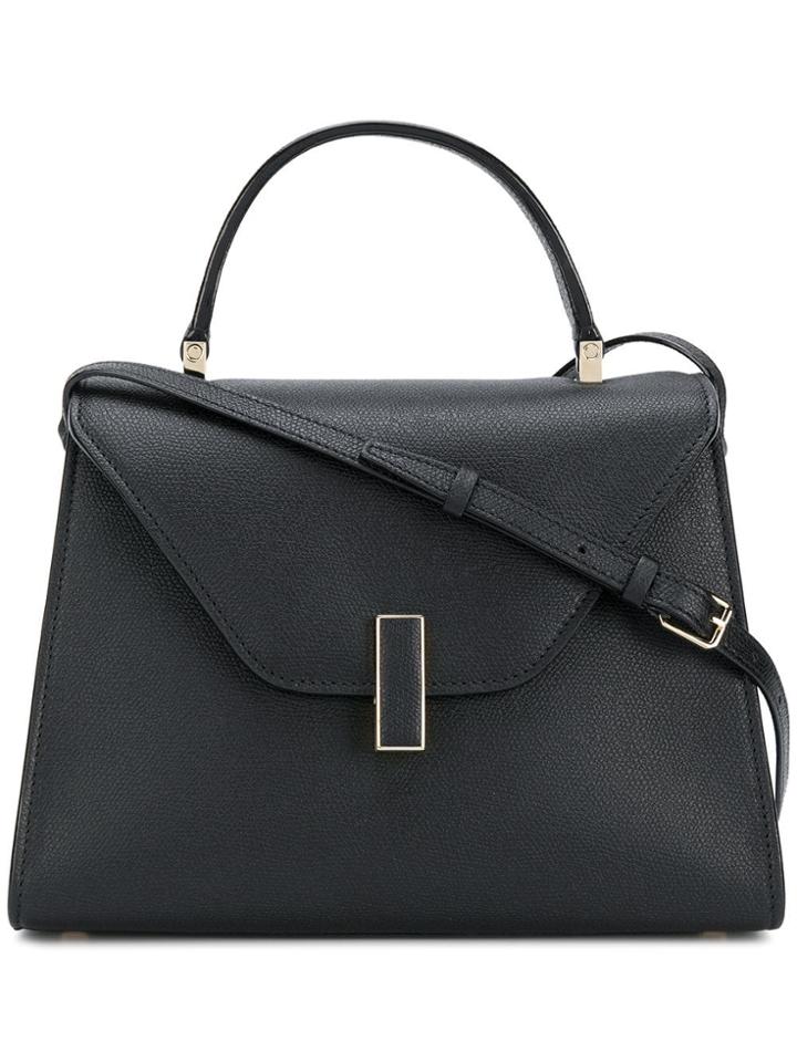 Valextra Top Handle Tote - Black