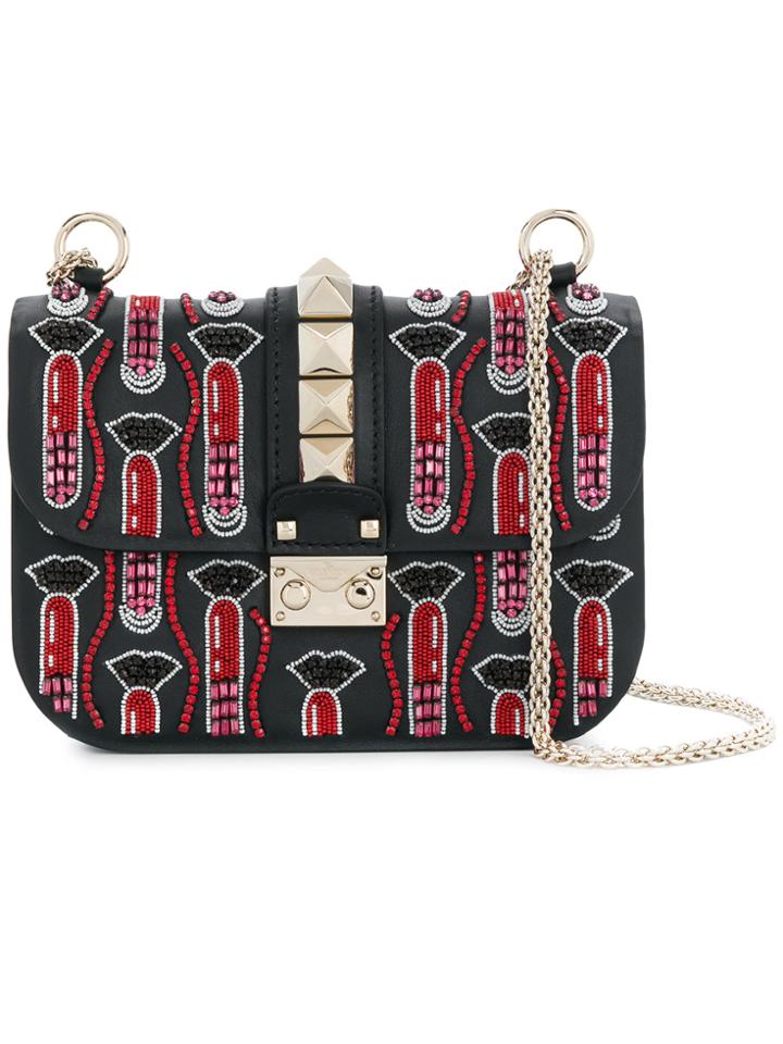 Valentino Garavani Small Chain Cross Body Bag - Black