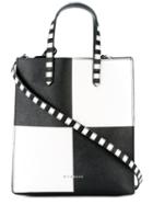 Givenchy - Contrast Tote Bag - Women - Cotton/polyester/polyurethane - One Size, Women's, Black, Cotton/polyester/polyurethane