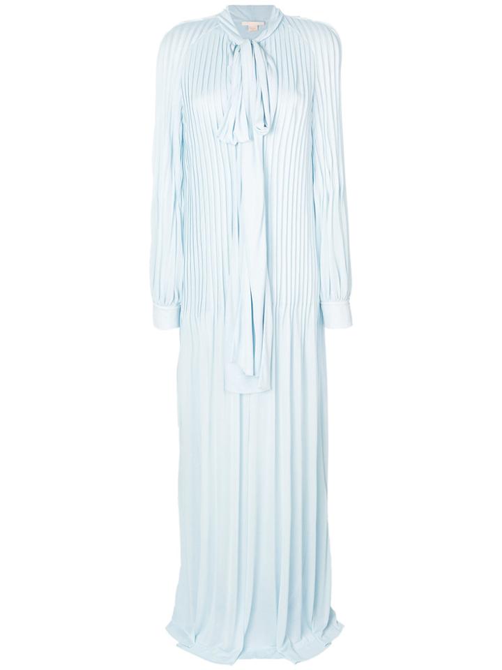 Antonio Berardi Pleated Gown - Blue