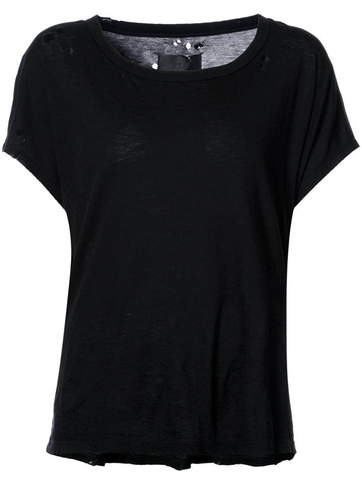 Rta Distressed T-shirt - Black