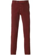 Berwich Regular Fit Chinos - Red