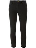 Michael Michael Kors Skinny Jeans, Women's, Size: 2, Black, Cotton/polyamide/spandex/elastane