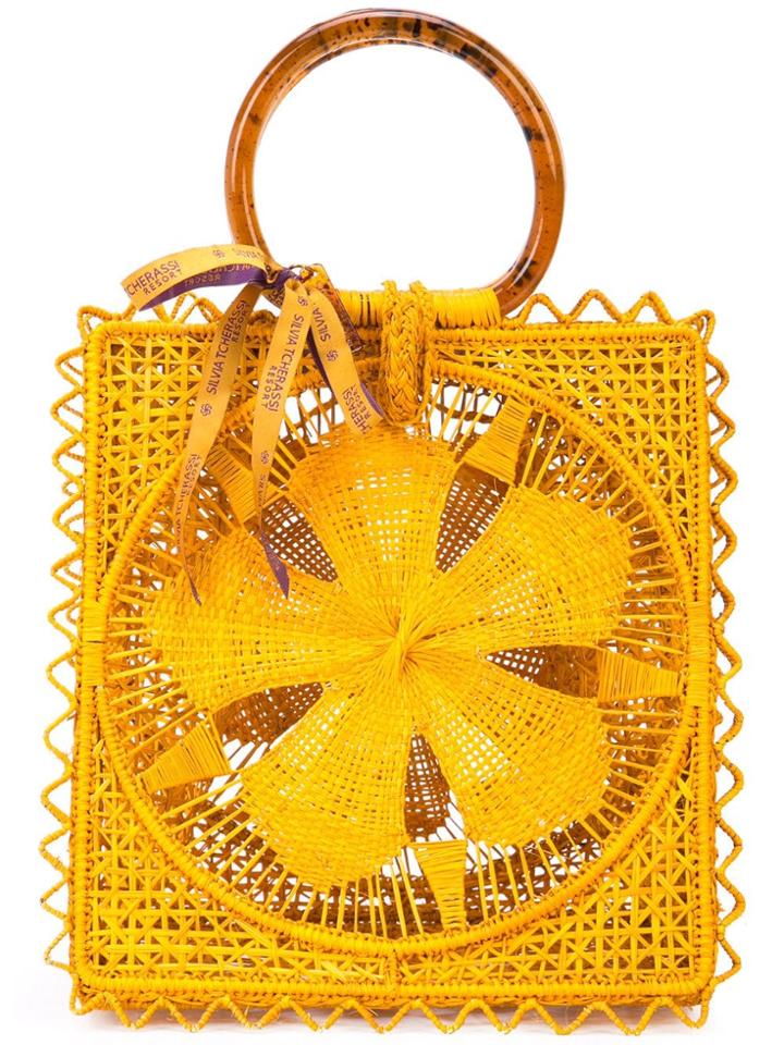 Silvia Tcherassi Luriza Tote Bag - Orange
