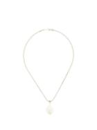 Le Chic Radical Moon Necklace - Metallic