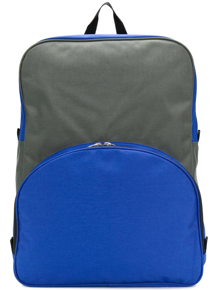 Comme Des Garçons Shirt Bicolour Backpack - Grey