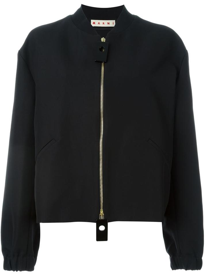 Marni Zipped Bomber Jacket