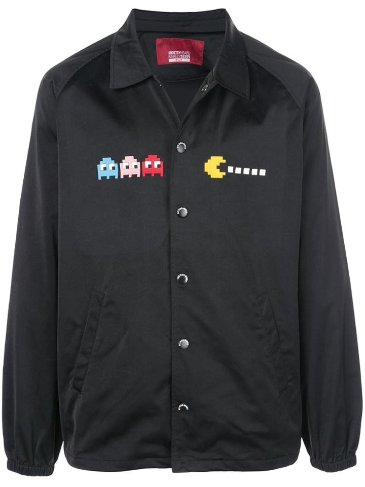 Mostly Heard Rarely Seen 8-bit Game Over Skate Jacket - Black