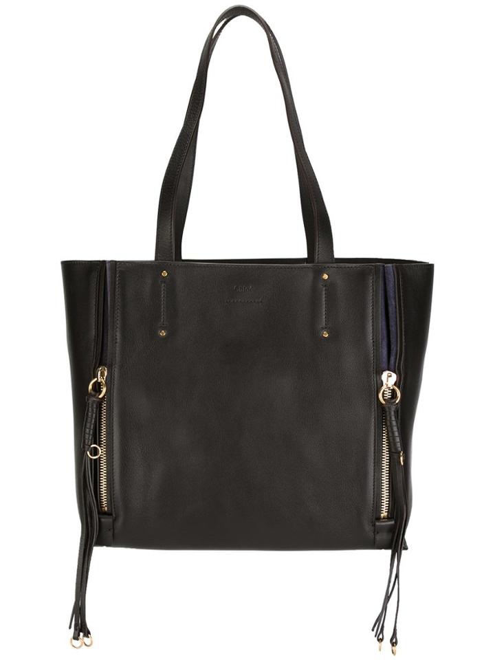 Chloé Milo Tote Bag - Black