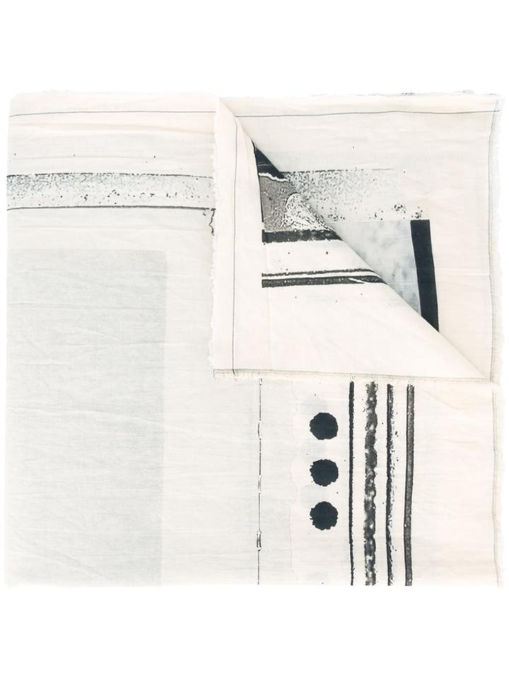 Lost & Found Ria Dunn 'girl' Scarf - Nude & Neutrals