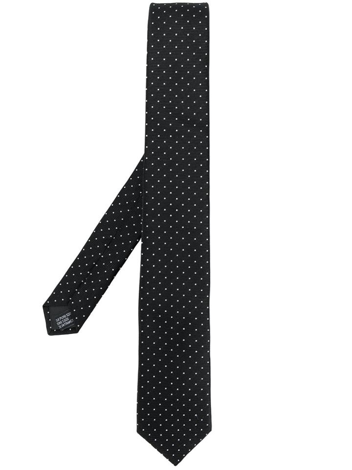 Lanvin Polka-dot Tie - Black