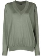 Roberto Collina Loose Fit Sweatshirt - Green