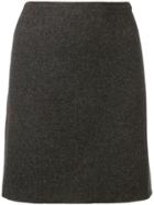 Prada Vintage 1990's Straight Skirt - Grey