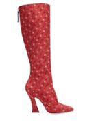 Fendi Ffreedom Knee-high Boots - Red