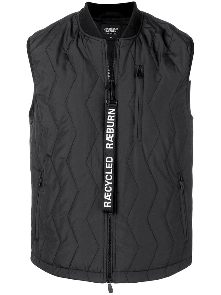 Raeburn Quilted Gilet - Black