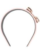 Salvatore Ferragamo Bow Embellished Hair Accessory - Pink & Purple