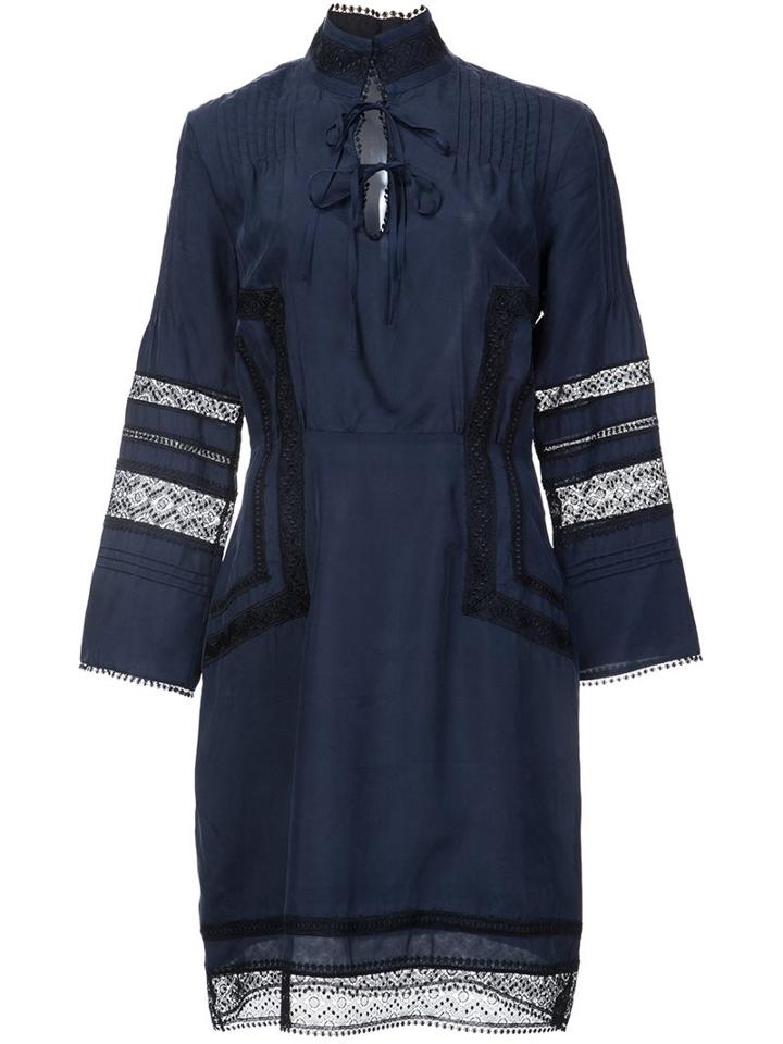 Derek Lam 10 Crosby Lace Panel Dress