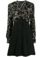 Pinko Jewel Print Dress - Black