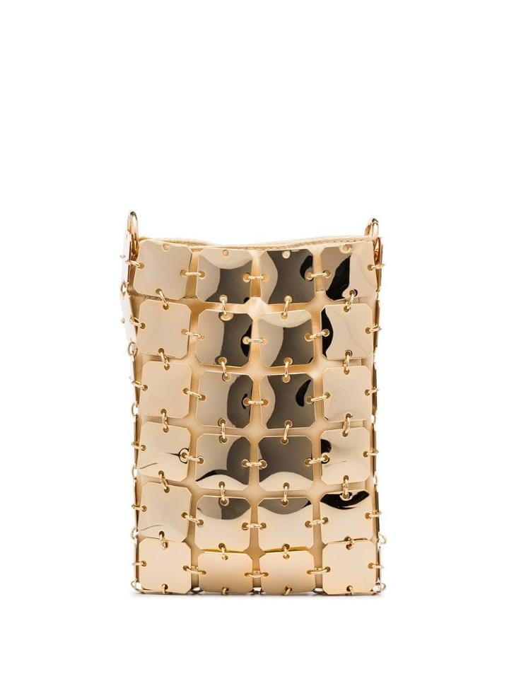 Paco Rabanne 1969 Iconic Crossbody Bag - Metallic