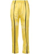 Haider Ackermann 'dianthus' Cropped Trousers - Yellow