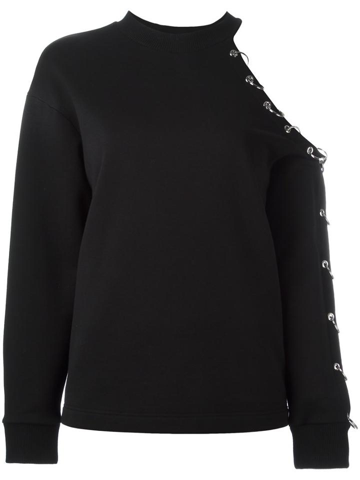 Christopher Kane Rings Sweatshirt, Women's, Size: Small, Black, Cotton