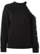 Christopher Kane Rings Sweatshirt, Women's, Size: Small, Black, Cotton