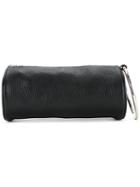 Kara Cylinder Shoulder Bag, Women's, Black, Calf Leather