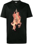 Lanvin - Flaming Arrow T-shirt - Men - Cotton - M, Black, Cotton