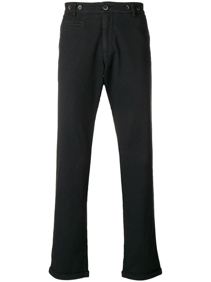 Barena Regular Fit Chinos - Black
