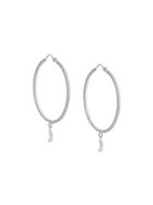 Carolina Bucci Sparkly Hoop Earring - Metallic
