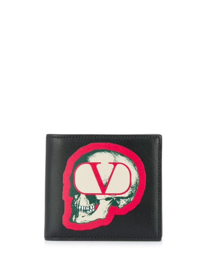 Valentino Valentino Garavani Vring Bifold Wallet - Black