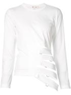 Comme Des Garçons Cut-out Detailing Top