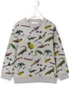 Stella Mccartney Kids All-over Print Sweatshirt, Boy's, Size: 10 Yrs, Grey
