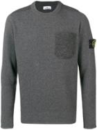 Stone Island Round Neck Sweater - Grey